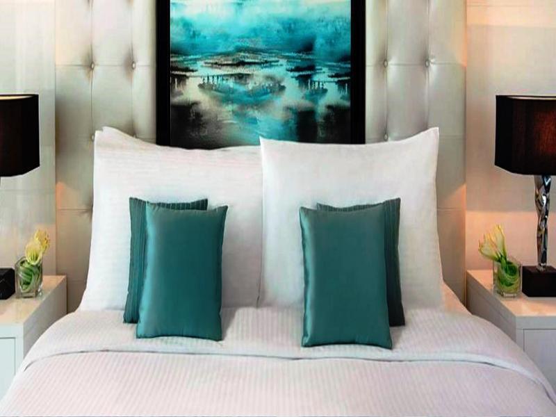 Damac Maison Cour Jardin Dubai Exterior photo A bedroom at the hotel