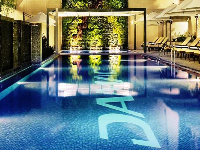 Damac Maison Cour Jardin Dubai Exterior photo The pool at the hotel