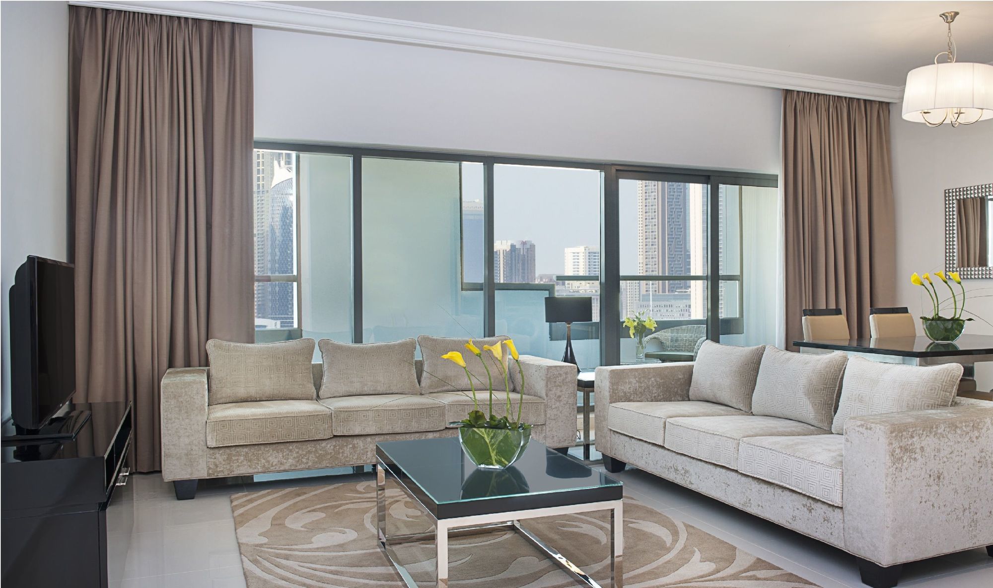 Damac Maison Cour Jardin Dubai Exterior photo Living room